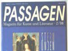 PASSAGEN, Magazin für Kunst und Literatur, 2/98
