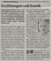 Erzählungen voll Komik, Schwäbische Zeitung, 28.8.2003